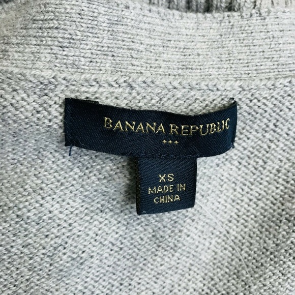 Banana Republic Single Button Knit Sweater Sz XS - Picture 6 of 7